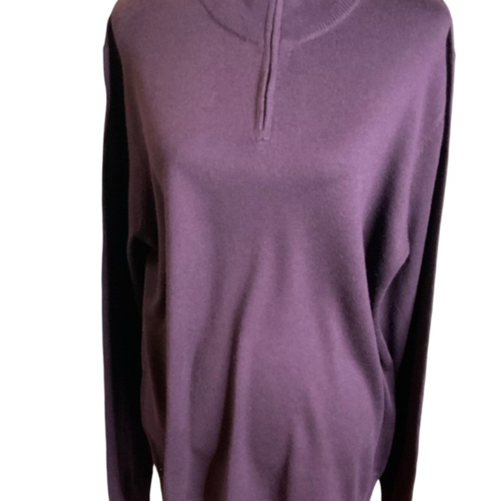 Nordstrom’s Half-Zip 🔥Washable Merino🔥 Wool Sweater - SZ L